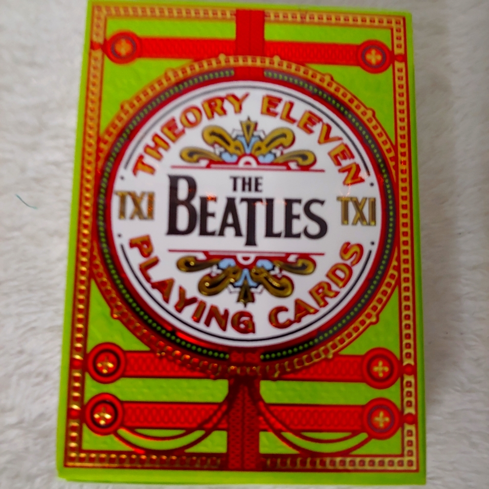 Beatles Playing Cards